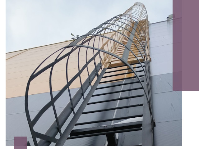 Изготовление и монтаж пожарных лестниц в Лесне профессионально