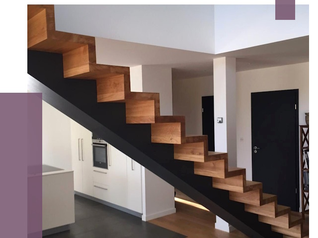 Изготовление деревянных лестниц в Лесне от 88358 руб. | ПРОЛЁТ-Лсн