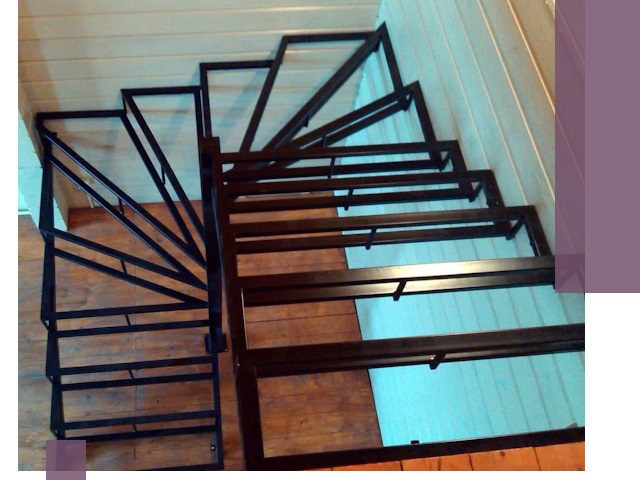 Изготовление металлических лестниц любой сложности в Лесне