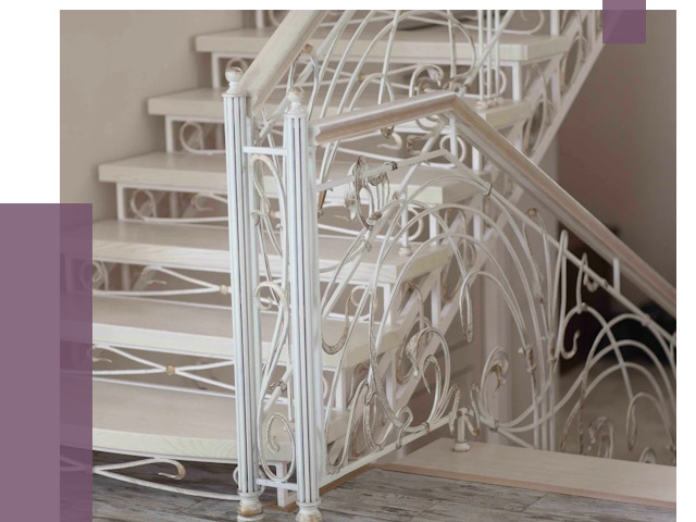 Изготовление кованых лестниц на заказ в Лесне от 88358 руб. | ПРОЛЁТ-Лсн