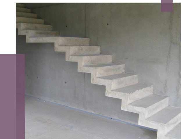 Бетонные лестницы в Лесне от 19231 руб. под ключ | ПРОЛЁТ-Лсн