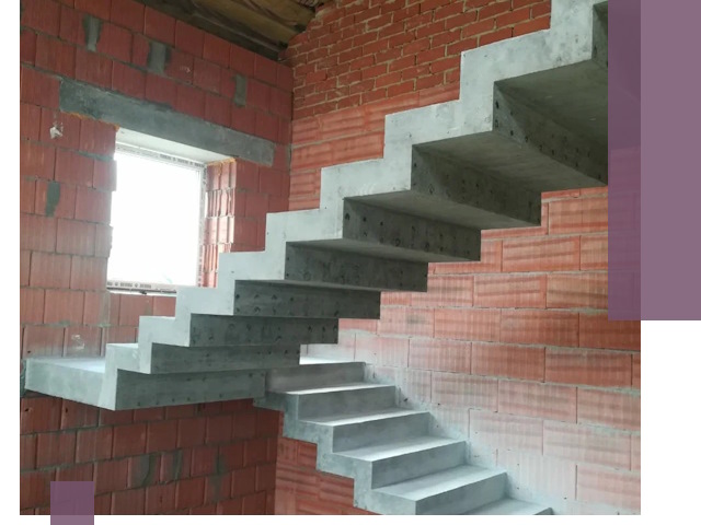 Бетонные лестницы под ключ в Лесне: монтаж, демонтаж, ремонт