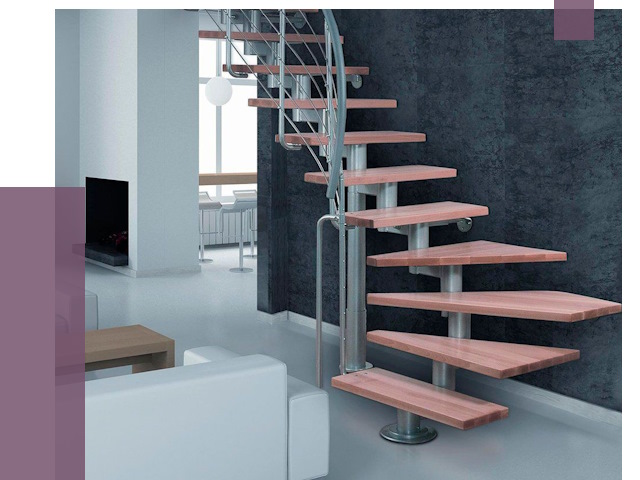 Модульные лестницы в Лесне от 17152 руб. — купить в ПРОЛЁТ-Лсн