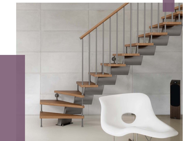 Монтаж модульных лестниц в Лесне от 6445 руб. 