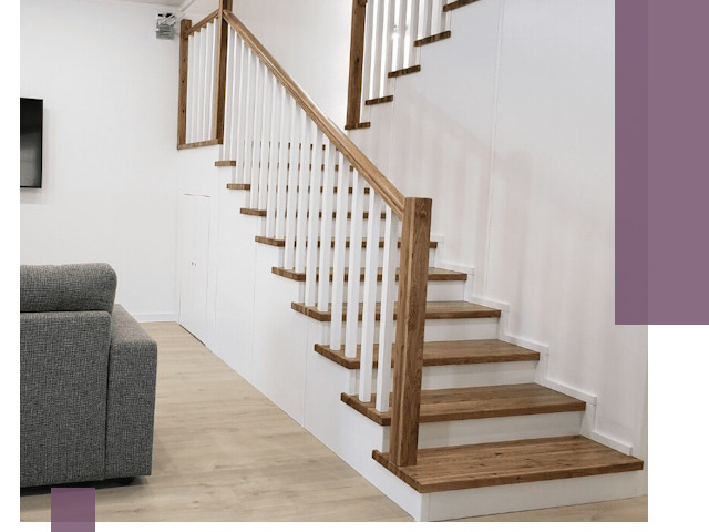 Изготовление маршевых лестниц под ключ в Лесне