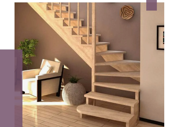 Изготовление Г-образных лестниц в Лесне от 19231 руб. 