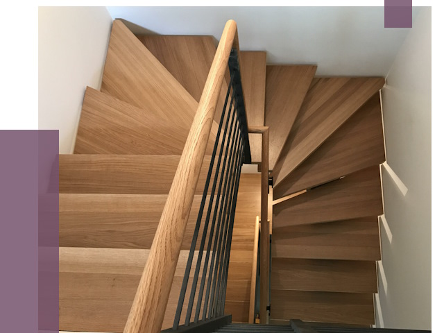 П-образные лестницы в Лесне под ключ от 49376 руб. | ПРОЛЁТ-Лсн