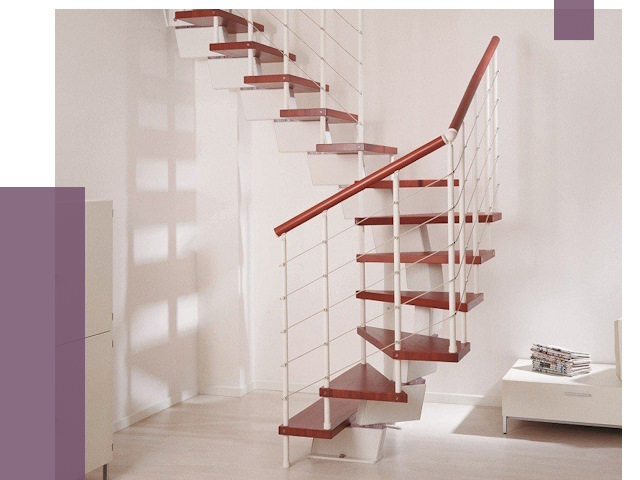 Изготовление лестниц на больцах в Лесне от 9875 руб. | ПРОЛЁТ-Лсн