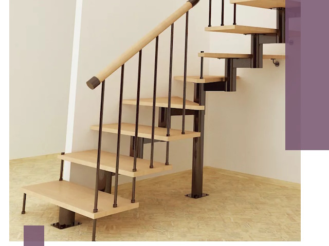 Монтаж лестниц на больцах в Лесне — быстро и надежно