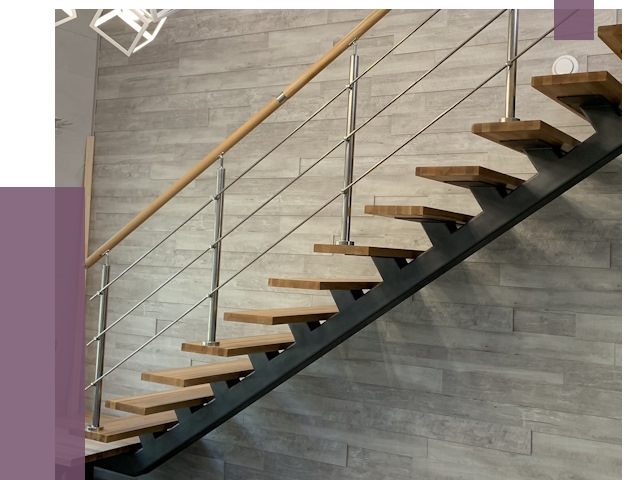 Изготовление лестниц на монокосоуре в Лесне от 77443 руб. 