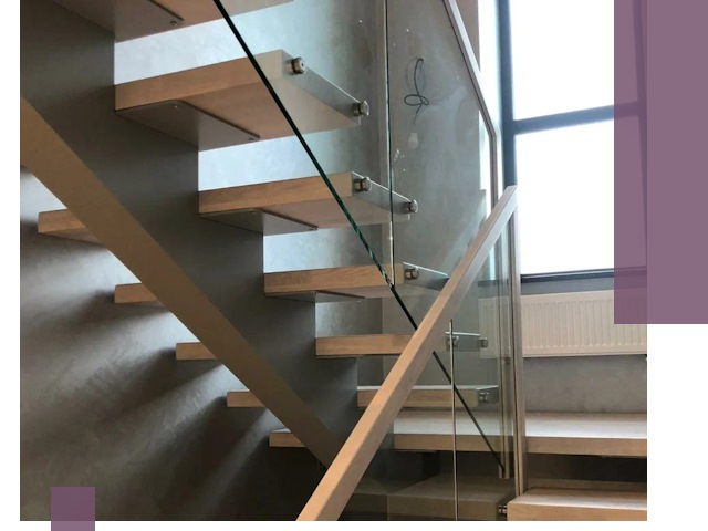 Изготовление лестниц на монокосоуре в Лесне с монтажом и гарантией