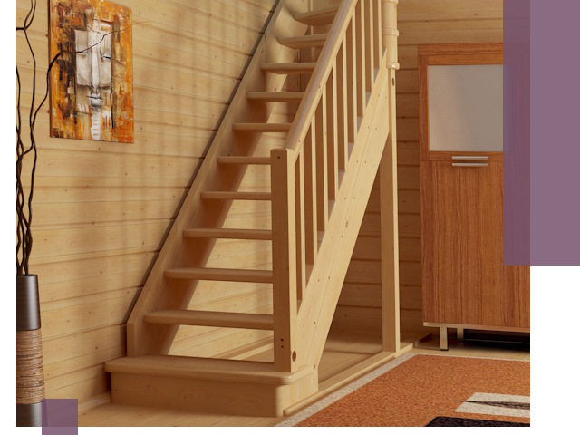 Лестницы эконом класса под ключ в Лесне — недорого и быстро