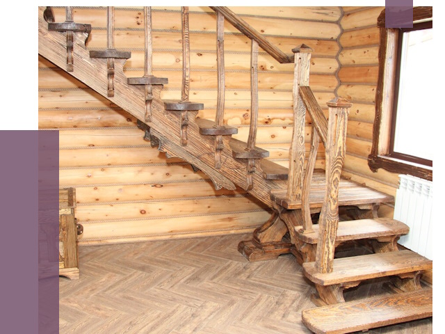 Лестницы в баню в Лесне от 19439 руб. — изготовление | ПРОЛЁТ-Лсн