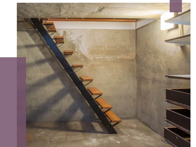 Лестницы в подвал в Лесне от 13358 руб. — монтаж | ПРОЛЁТ-Лсн