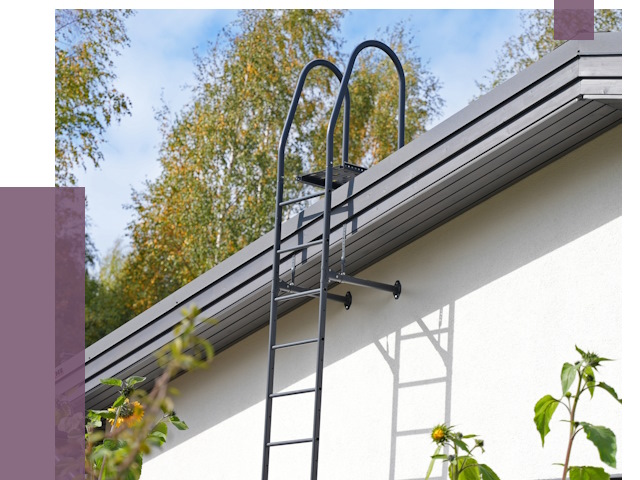 Лестницы на крышу в Лесне от 19439 руб. — монтаж и монтаж ПРОЛЁТ-Лсн