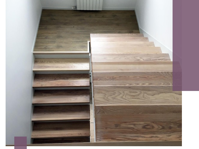 Тонировка лестниц в Лесне: качественно и долговечно