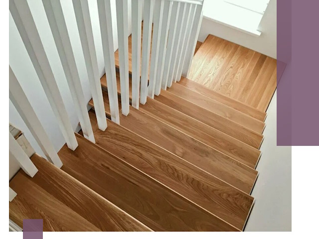 Лестницы из бука в Лесне: изготовление, монтаж и демонтаж