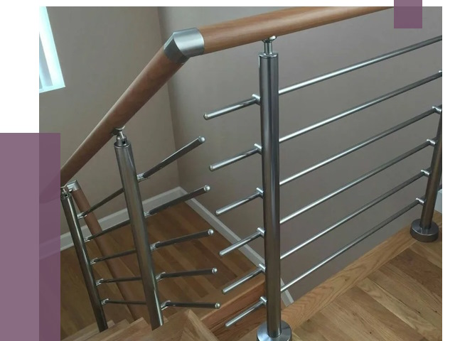 Изготовление перил в Лесне от 4678 руб. — перила на заказ | ПРОЛЁТ-Лсн