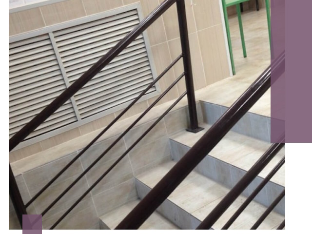 Изготовление перил из металла под ключ в Лесне