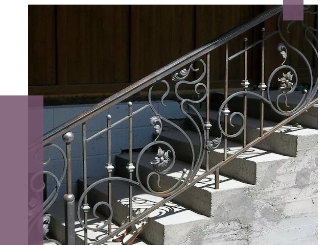 Кованые перила в Лесне от 8836 руб. под ключ — качество от ПРОЛЁТ-Лсн