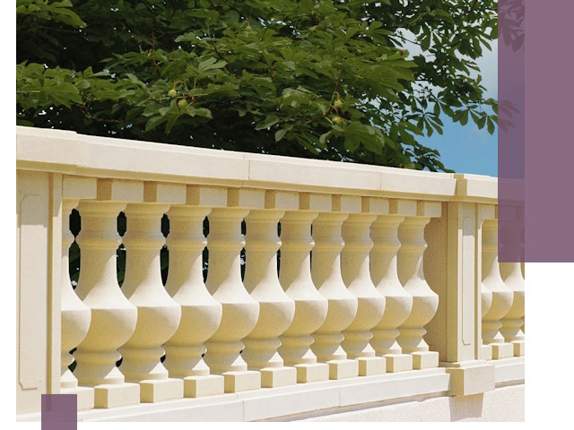 Установка балюстрады в Лесне: изготовление и монтаж под ключ