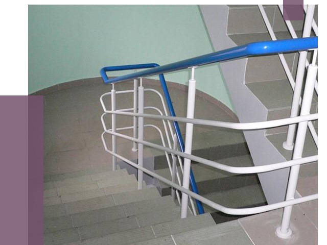 Перила в подъезде в Лесне — установка и замена от 7536 руб. | ПРОЛЁТ-Лсн