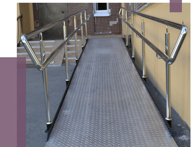 Пандусы в Лесне от 12474 руб. — установка для инвалидов | ПРОЛЁТ-Лсн