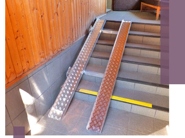 Складные пандусы под заказ и монтаж в Лесне