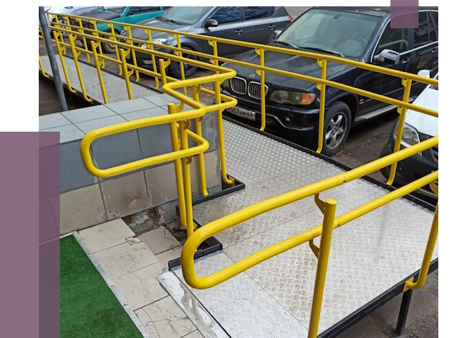 Стационарные пандусы в Лесне от 12474 руб. | ПРОЛЁТ-Лсн