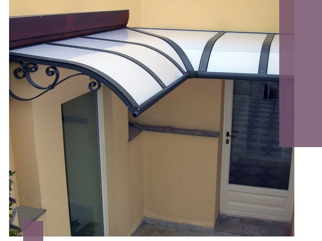 Монтаж козырьков любой сложности в Лесне под ключ