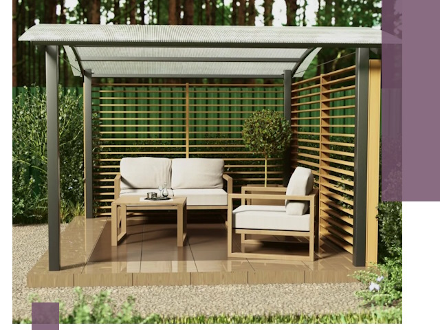 Навесы для дачи в Лесне: изготовление, монтаж и демонтаж