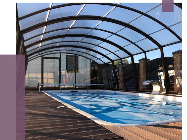 Навесы для бассейна в Лесне от 17048 руб. под ключ | ПРОЛЁТ-Лсн