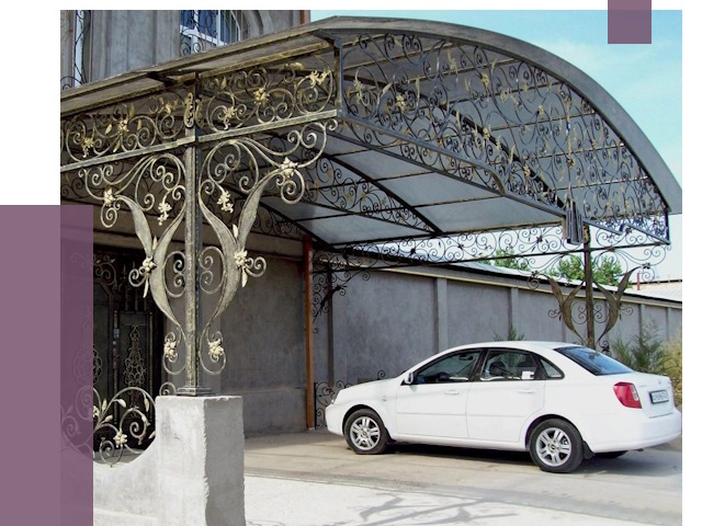 Кованые навесы в Лесне от 14813 руб. | ПРОЛЁТ-Лсн