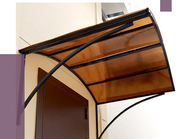 Недорогие козырьки в Лесне от 7713 руб.  | ПРОЛЁТ-Лсн