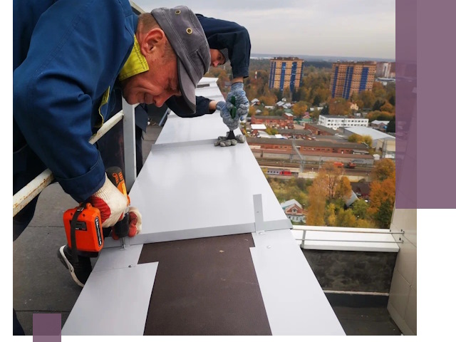 Монтаж парапетов в Лесне — установка прочных металлических ограждений