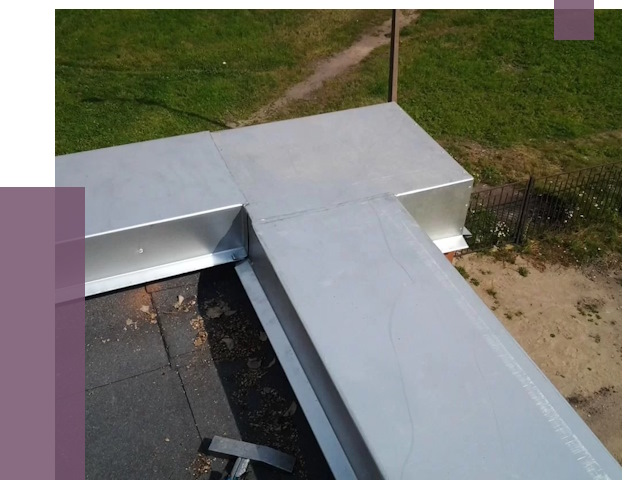 Оцинкованные парапеты в Лесне от 8160 руб.  | ПРОЛЁТ-Лсн