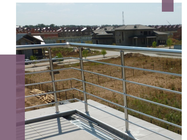 Парапеты из нержавеющей стали в Лесне от 8108 руб. за м² | ПРОЛЁТ-Лсн