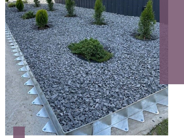 Оцинкованные металлические бордюры под заказ в Лесне