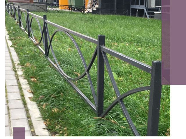 Газонные ограждения из металла в Лесне — монтаж и продажа