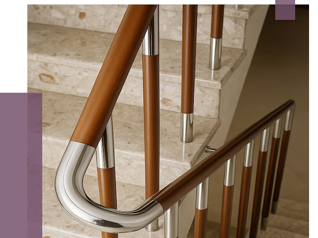 Монтаж поручней в Лесне от 9875 руб. монтаж под ключ | ПРОЛЁТ-Лсн