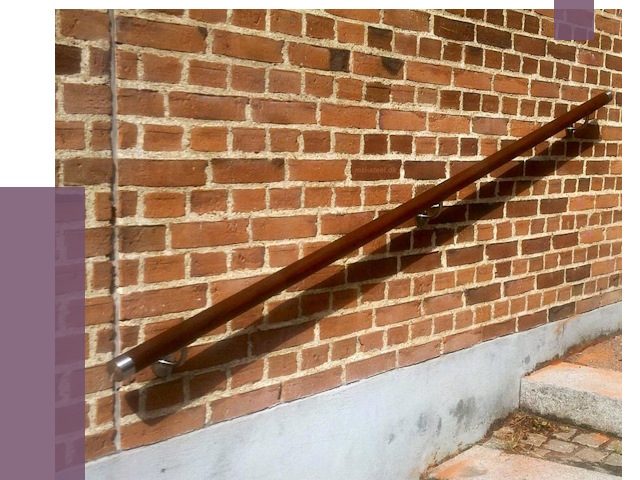 Изготовление пристенных поручней в Лесне от 4522 руб. — ПРОЛЁТ-Лсн